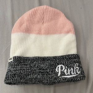 PINK beanie